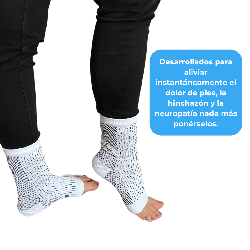 Medias De Compresión - Obtén Alivio Instantáneo De Pies Hinchados Y Adoloridos - SereniVida US