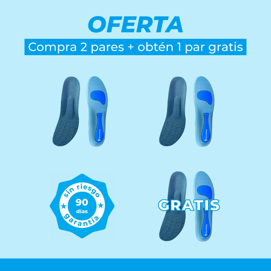Plantillas ComfyFeet™️ - Disfruta de días sin dolor, sin tratamientos caros ni visitas al médico... - SereniVida US