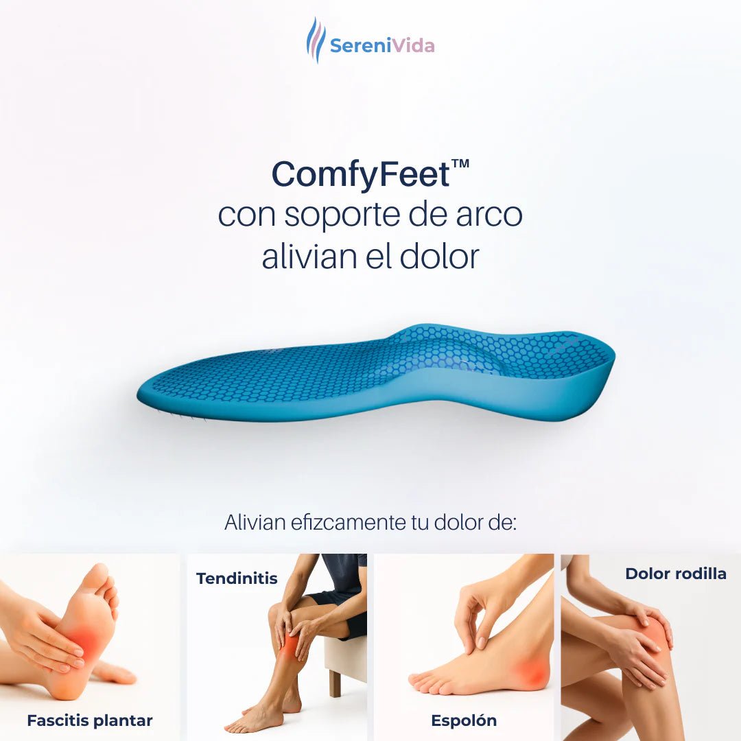 Plantillas ComfyFeet™️ - Disfruta de días sin dolor, sin tratamientos caros ni visitas al médico... - SereniVida US