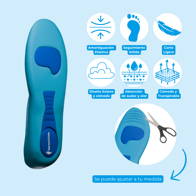 Plantillas ComfyFeet™️ - Disfruta de días sin dolor, sin tratamientos caros ni visitas al médico... - SereniVida US