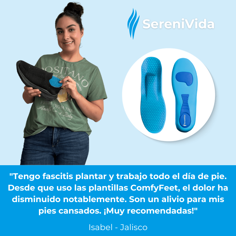 Plantillas ComfyFeet™️ - Disfruta de días sin dolor, sin tratamientos caros ni visitas al médico... - SereniVida US